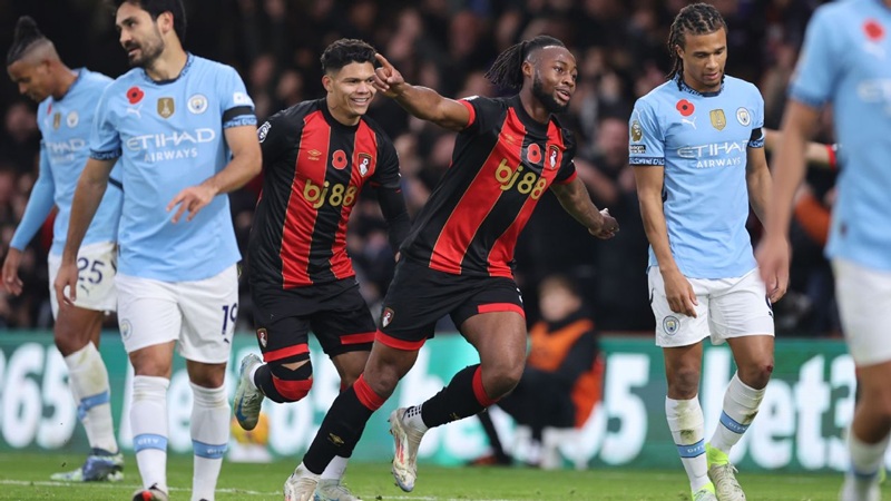 Soi kèo bóng đá Man City vs Bournemouth